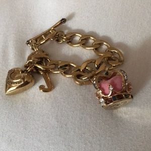 Authentic Juicy Couture Charm Bracelet and Charm